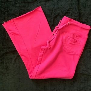 Pink Drawstring Sweatpants